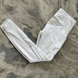 White Lululemon Leggings
